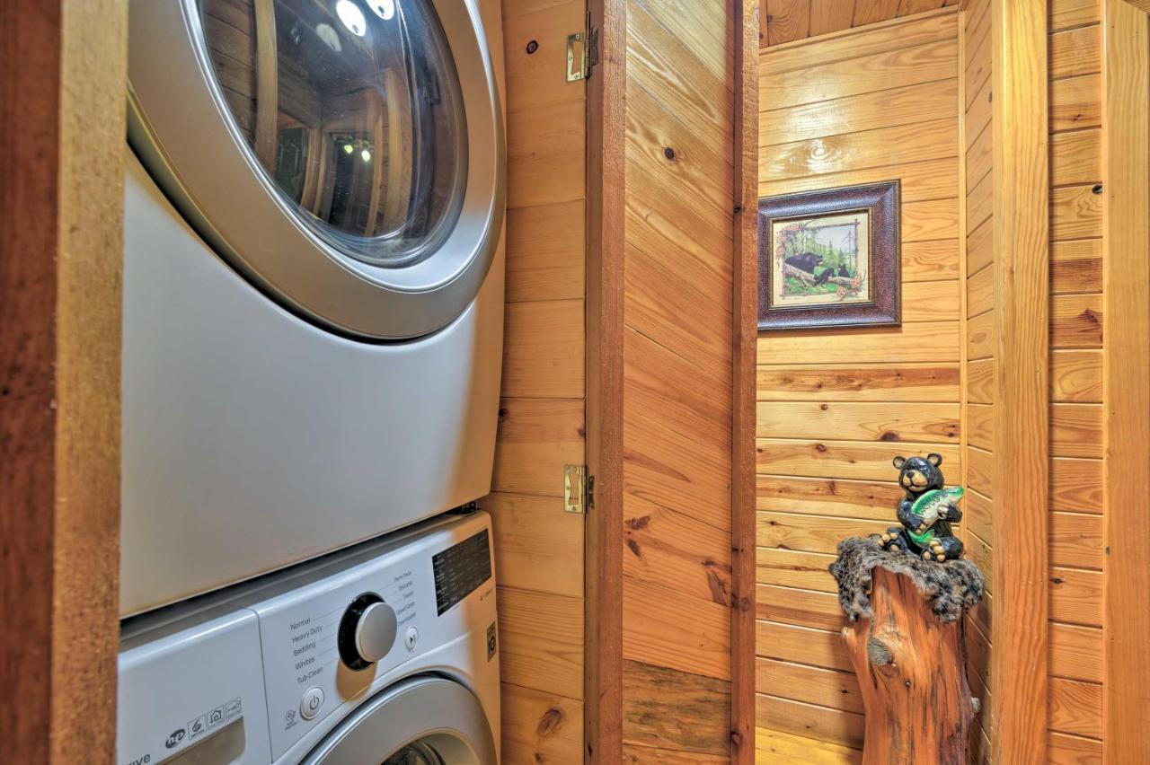 فيلا Hochatown Hideaway With Hot Tub, Grill And Fire Pit! Stephens Gap المظهر الخارجي الصورة