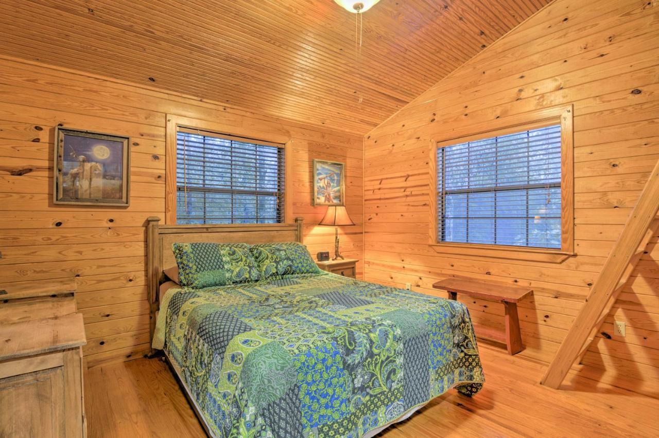 فيلا Hochatown Hideaway With Hot Tub, Grill And Fire Pit! Stephens Gap المظهر الخارجي الصورة