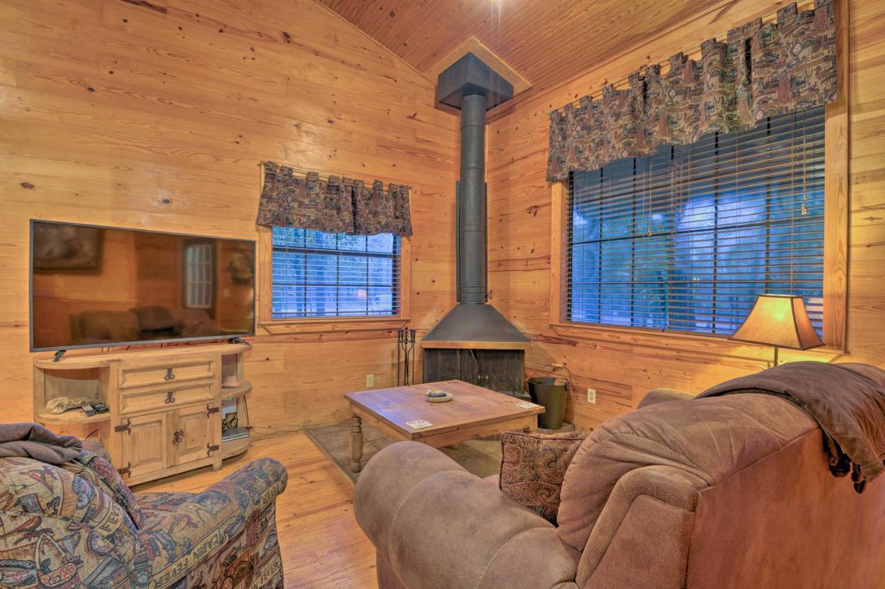 فيلا Hochatown Hideaway With Hot Tub, Grill And Fire Pit! Stephens Gap المظهر الخارجي الصورة