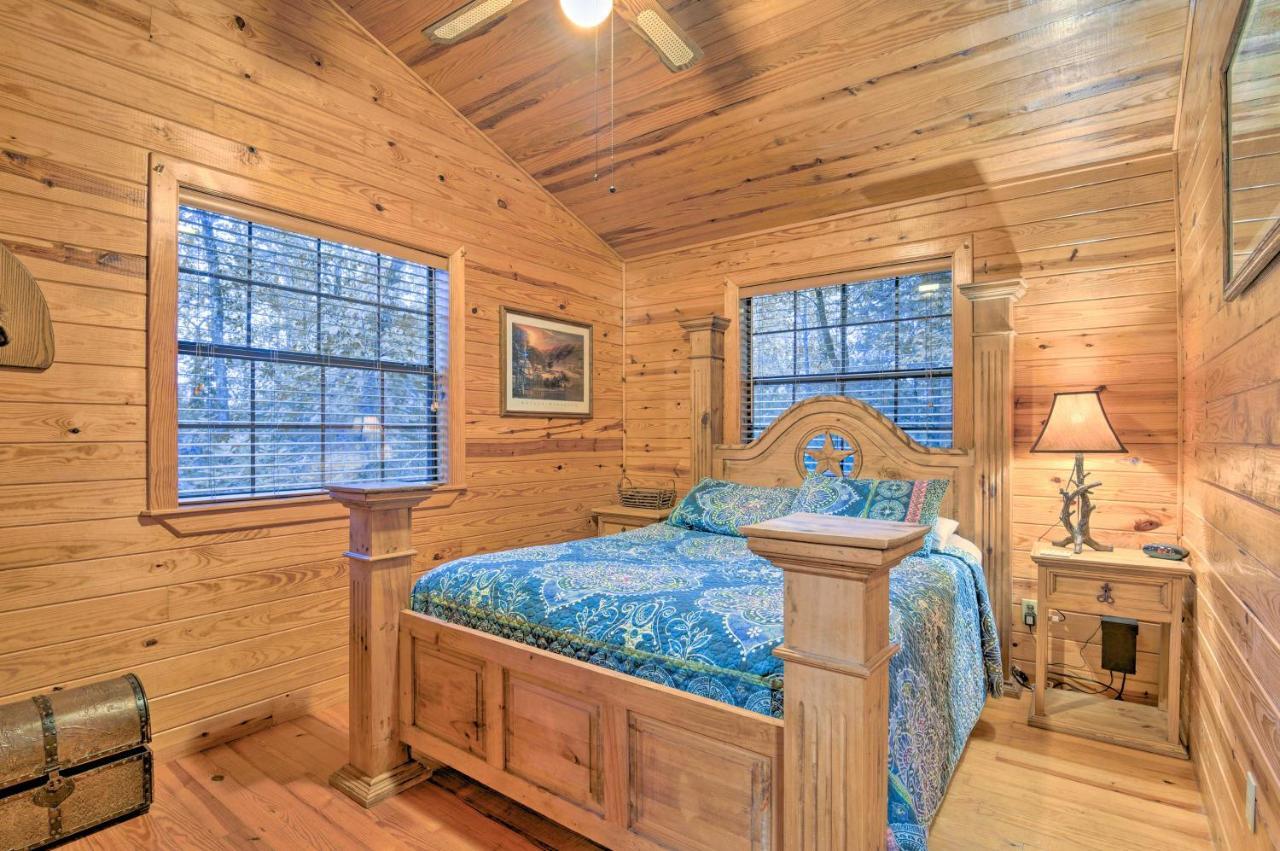 فيلا Hochatown Hideaway With Hot Tub, Grill And Fire Pit! Stephens Gap المظهر الخارجي الصورة