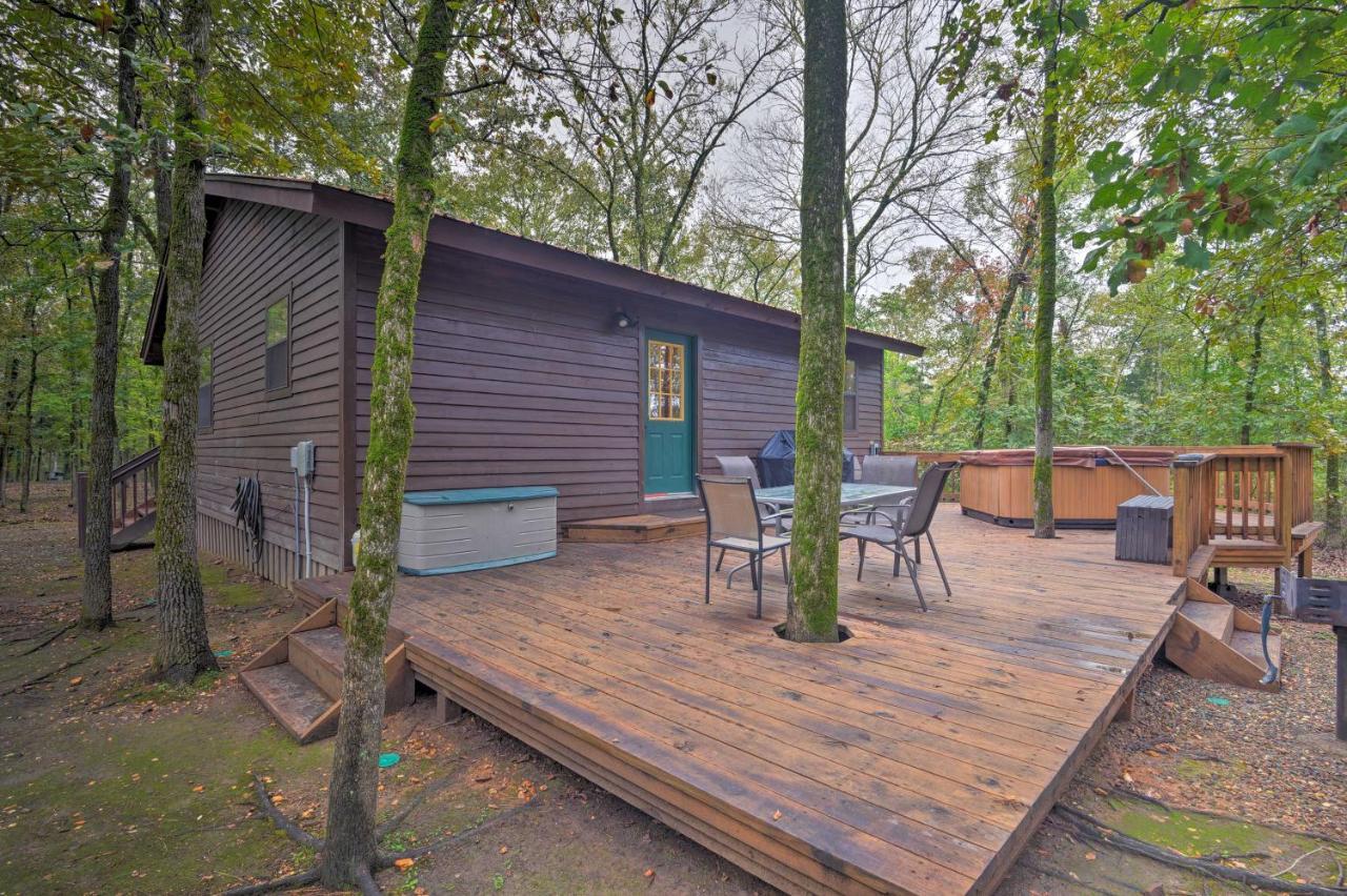 فيلا Hochatown Hideaway With Hot Tub, Grill And Fire Pit! Stephens Gap المظهر الخارجي الصورة
